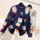 Lovely loose long sleeve sweater  049
