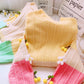 Lovely flowers long sleeve sweater  083