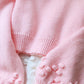 Sweet flowers long sleeve sweater  082