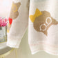 Lovely loose long sleeve sweater  049