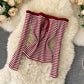 Cute long sleeve off shoulder sweater  025