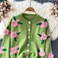 Cute Cardigan Long Sleeve Sweater 003