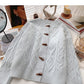 Vintage round neck button top  6039