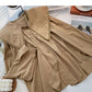 Lace design sense of foreign style aging doll collar top  6305