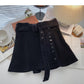 Neuer koreanischer Mode kleiner Rock mit hoher Taille 5415