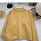 Koreanische Version kleiner Mann, lockeres und vielseitiges Langarm-Pullover-Oberteil 6142