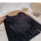 Small retro short top slim knit cardigan  6511