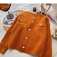 Korean languid style leisure thin long sleeve top  5989