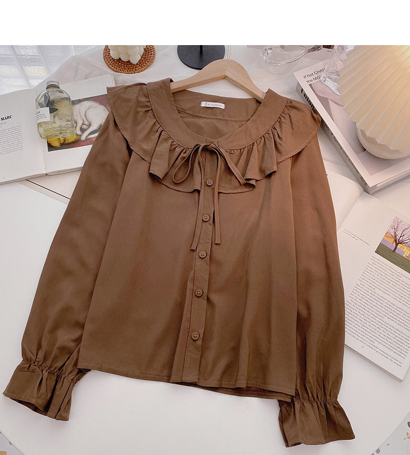 Fashion bandage doll Neck Long Sleeve Top  6338