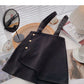 Irregular design breasted high waist slim skirt  5516