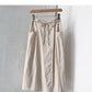 Neuer koreanischer Bandage-Design mit hoher Taille, mittellanger Rock 5682