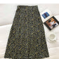 Neuer kleiner Blumenrock, koreanische Version, schlanke, hohe Taille, beliebter Rock 5686