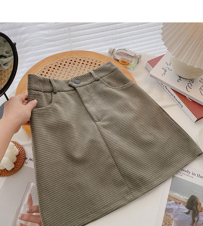 New Korean style simple casual skirt  5480