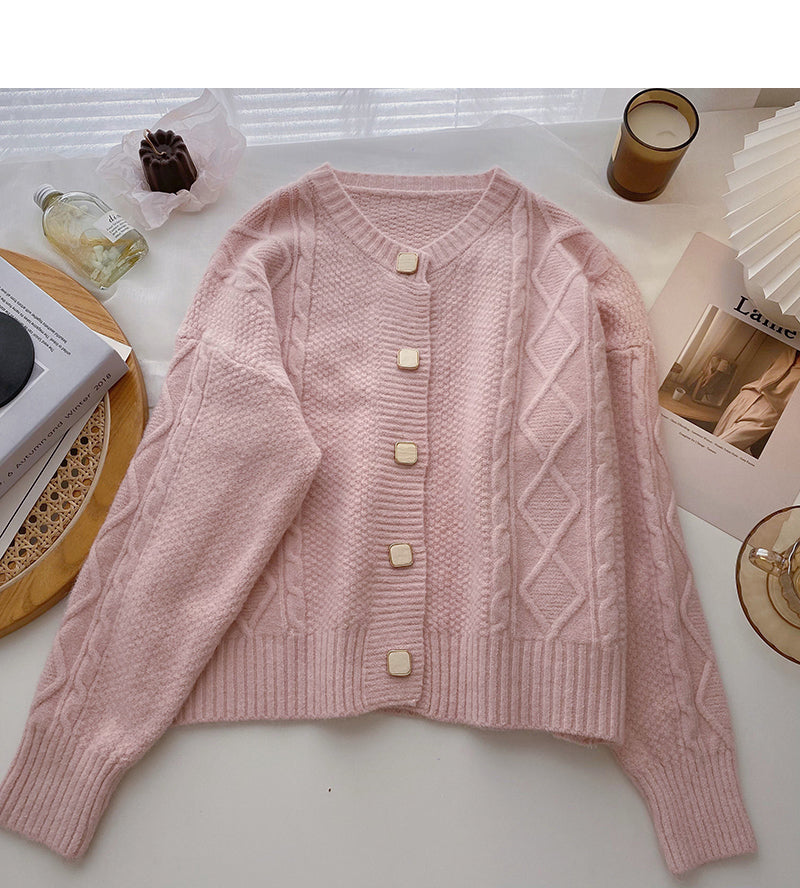 Single breasted Vintage sweater cardigan  5999