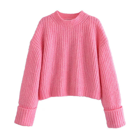 Pull court polyvalent à mailles amples 7506