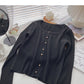 Long sleeve Pullover small square neck sweater  6636
