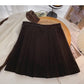 Neuer Temperament im koreanischen Stil alternder kleiner Mann mit hoher Taille und dünnem Rock 5529
