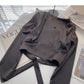 Bandagebluse mit hoher Taille, Damenmodehemd 6285