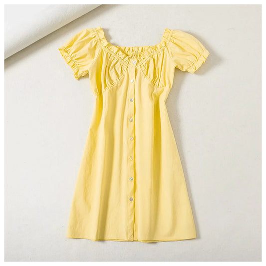 Robe petite fille douce et ludique 7121