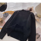Plüschpullover Pullover Langarm Top 6502