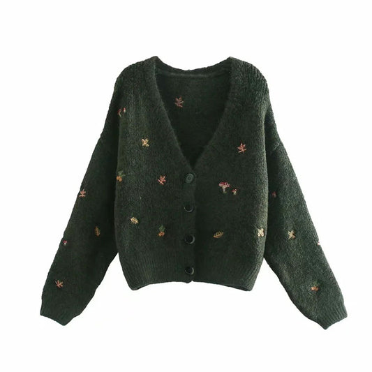 Pull tricoté simple et polyvalent 7217