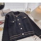Minority design retro lazy round neck pearl button top  5893