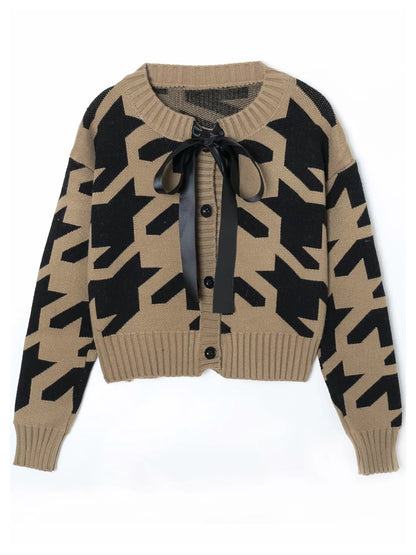 Rundhalspullover Pullover Blusenjacke Damen 7223