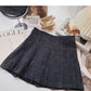 Retro small fragrance plaid skirt fashion  5394