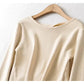 New style versatile back knot knit top  7284