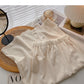 Elastic and versatile fashion temperament, thin split A-line skirt  5827