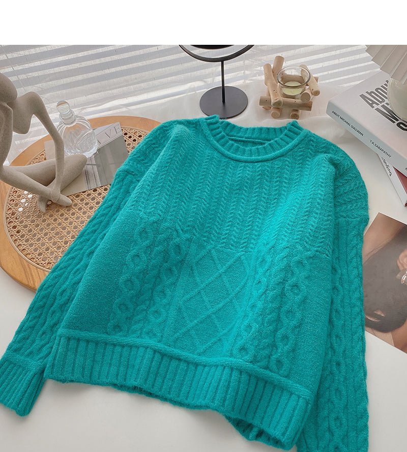 New Korean design, versatile, slim long sleeve top  5983