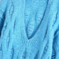 Long sweater with hole decoration  7507