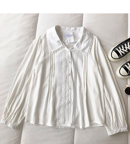 Chemise unie pour femme Sense of Minority 6260