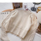 Schlankes und schlankes Design mit personalisiertem Dreh-Langarm-Top 5998