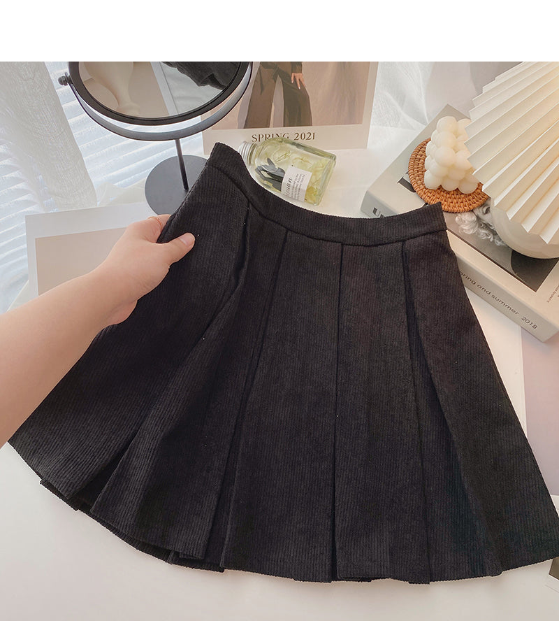 New Korean fashion retro slim skirt  5643