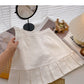Korean short skirt with thin Ruffle hem and hip wrapped fishtail  5633