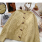 Vintage round neck button top  6039