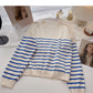 Langarm-Pullover mit Rundhalsausschnitt 6526
