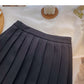 Temperament aging college style high waist A-line skirt  5580