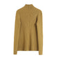 Einfacher vielseitiger Pullover mit halbem Stehkragen 7527