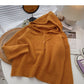 Pull femme style paresseux couleur unie manteau ample à capuche 5927