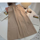 Casual retro solid high waist versatile Knit Skirt  5774