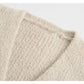 Lockerer und dünner Strickmantel mit Synthetikpelz-Effekt 7510