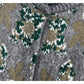 Nouveau pull cardigan tricoté en jacquard fleuri vintage 7495