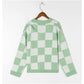 Lazy Wind Schachbrett mit Pullover Herbst 7403