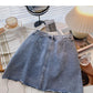 New Korean fashionable small split hip skirt  5610