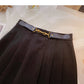Jupe plissée taille haute style Hong Kong 5592
