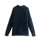 Lapel knit cardigan autumn casual versatile sweater  7395