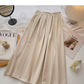 Retro High Waist slim A-line skirt  5781