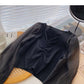 Korean mesh long sleeve design pleated V-neck short slim top  6667